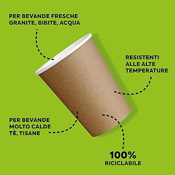 BICCHERI ECO CARTA
