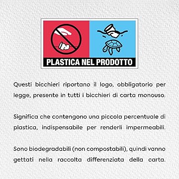 BICCHERI ECO CARTA